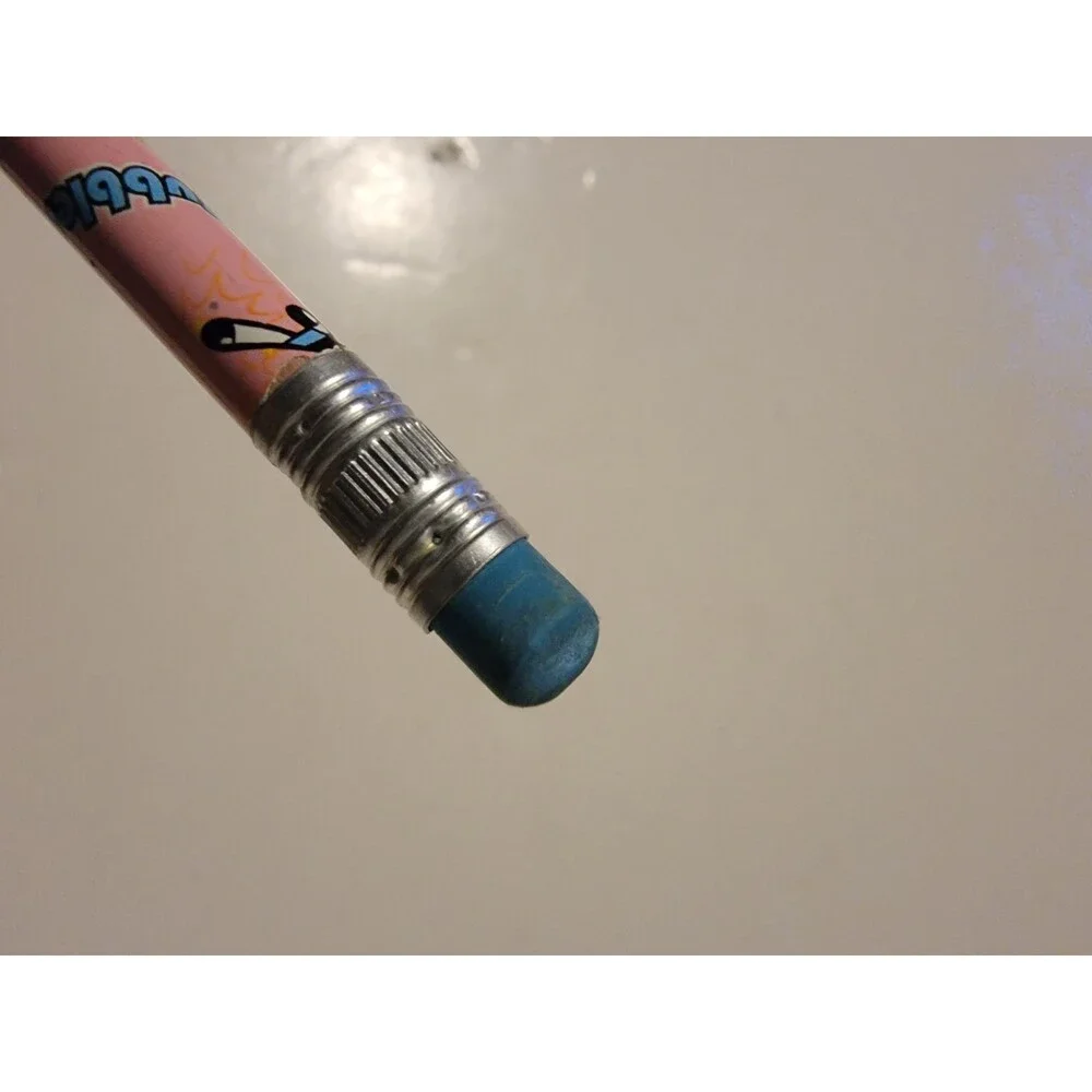 Powerpuff Girls Vintage Pencil Wooden School 1999 Cartoon Network Bubbles